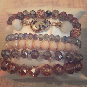 Rose Gold Bracelet Stack❤️❤️❤️